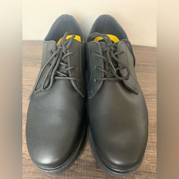 Perry Ellis Mens Steel Toe Shoes, Size W12 - Picture 11 of 11